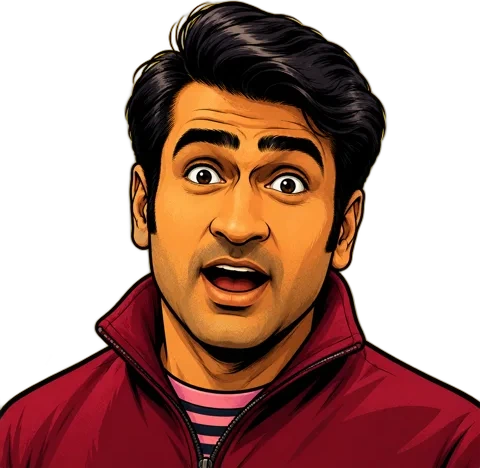 Comic portrait of Dinesh (CTO)