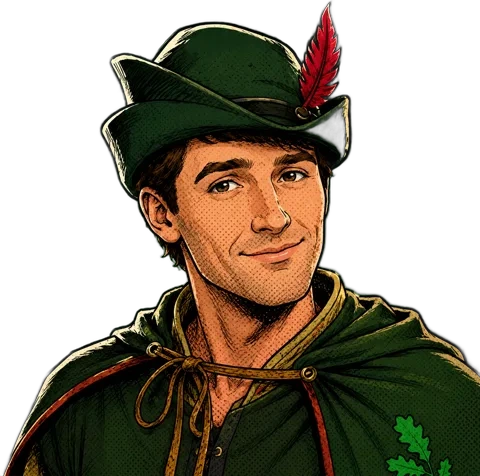 Comic portrait of Richard (CEO)